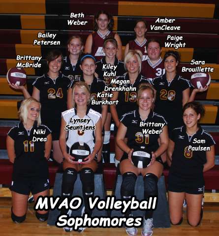 MVAO High School Volleyball Sophomores