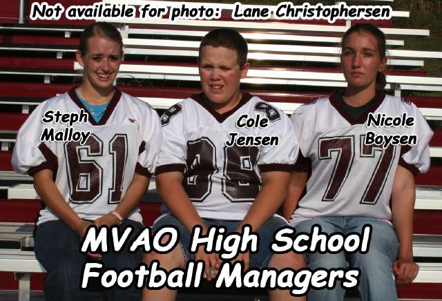 MVAO High School Football Managers